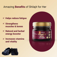 KRISHNA'S HERBAL & AYURVEDA 100% Pure Shilajit Resin for Women's, Boost Performance, Energy, Stamina, Endurance, Strength & Overall Wellbeing - 20 gm (Pack of 1) KRISHNA'S HERBAL & AYURVEDA 100% Pure Shilajit Resin for Women's, Boost Performance, Energy, Stamina, Endurance, Strength & Overall Wellbeing - 20 gm (Pack of 1)