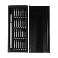 Spartan 24 in 1 Mini Precision Screwdriver Set With Case | Magnetic Head, Nickel Plated Alloy Bits, 24 Different Bits, Micro Bits | Suitable for Mobile Phone, Tablet, PC, Household Repair (Pack of 1)