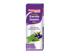 Baidyanath Premium Karela Jamun Juice - 1L | Supports Healthy Blood Sugar Levels Naturally |