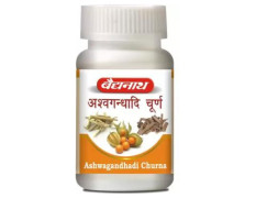 Baidyanath Ashwagandhadi Churna - 120 GM | Helps Boost Strength 100% Natural | Stamina & Energy | Stress Relief | Made with Pure Ayurvedic Ingredients for Anxiety & Stress Relief