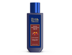 Blue Nectar Batana Oil for Thicker Hair | Pure Honduras Vital Batana Oil for Hair Growth with Organic Almond | Ayurvedic Blend for Stronger Strands (12 Herbs, 100 ml)