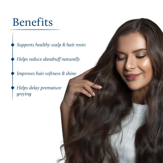 Blue Nectar Batana Oil for Thicker Hair | Pure Honduras Vital Batana Oil for Hair Growth with Organic Almond | Ayurvedic Blend for Stronger Strands (12 Herbs, 100 ml)