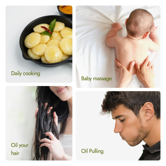 Kapiva Virgin Cold-Pressed Coconut Oil 250ml | 100% Pure, Unrefined, Organic & Edible | For Cooking, Skin & Baby Care, Oil Pulling | Coconut Oil For Hair | Keto Friendly Kapiva Virgin Cold-Pressed Coconut Oil 250ml | 100% Pure, Unrefined, Organic & Edible | For Cooking, Skin & Baby Care, Oil Pulling | Coconut Oil For Hair | Keto Friendly