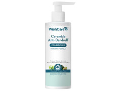 WishCare Ceramide Anti Dandruff Conditioner | Reduces Dandruff & Scalp Itchiness | Conditioner For Dry Hair, Frizzy Hair | With Piroctone Olamine & Hyaluronic Acid | 200ml