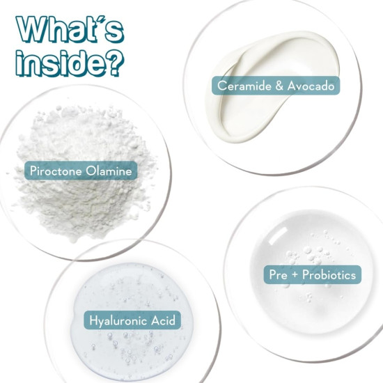 WishCare Ceramide Anti Dandruff Conditioner | Reduces Dandruff & Scalp Itchiness | Conditioner For Dry Hair, Frizzy Hair | With Piroctone Olamine & Hyaluronic Acid | 200ml