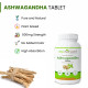 Attar Ayurveda Ashwagandha tablet (500mg) - 60 tablets | General Wellness | Stress Relief | Improves Strength and Energy | Pure and Natural