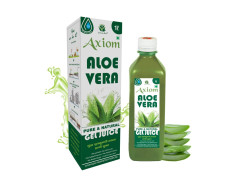 Axiom Ayurveda Aloevera Juice -1L (Pack Of 2) | Rejuvenates Skin and Hair | Natural tonic for Immunity Boost | Helpful For Liver & Digestive Health | Supprts Detoxifies Body