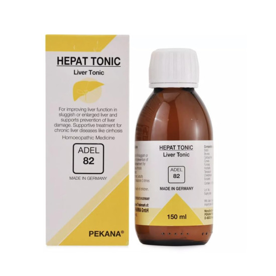 Homeoved - ADEL-82 Liver Tonic – Homeopathic Liver Detox Drops for Bile Secretion, Fatty Liver, Indigestion & Metabolism Support – 20ml (Pack of 1)