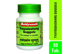 Baidyanath Asli Ayurved Trayodashang Guggulu | Strengthen The Bones, Tissues, Joints, And Ligaments - 80 Tablets
