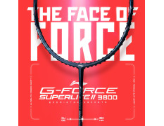 Li-Ning Li-Ning G-Force 3800 II Superlite Unstrung Badminton Racket with Full Cover | 5U | Maximum Tension ≤ 30 Lbs (Navy/Grey)