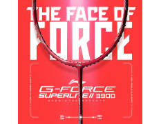 Li-Ning Li-Ning G-Force 3800 II Superlite Unstrung Badminton Racket with Full Cover | 5U | Maximum Tension ≤ 30 Lbs (DarK Red/Navy)