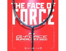 Li-Ning Li-Ning G-Force 3800 II Superlite Unstrung Badminton Racket with Full Cover | 5U | Maximum Tension ≤ 30 Lbs (Navy/Neon Green)