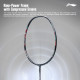 Li-Ning Li-Ning G-Force 3800 II Superlite Strung Badminton Racket with Full Cover | 5U | Maximum Tension ≤ 30 Lbs (Dark Grey/Red)