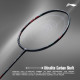 Li-Ning Li-Ning G-Force 3800 II Superlite Strung Badminton Racket with Full Cover | 5U | Maximum Tension ≤ 30 Lbs (Dark Grey/Red)