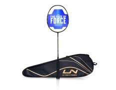Li-Ning Li-Ning G-Force 3800 II Superlite Unstrung Badminton Racket with Full Cover | 5U | Maximum Tension ≤ 30 Lbs (Olive Green/Black)