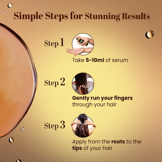 Zandu Hair Growth Serum (200Ml): Clinically Proven To Promote Hair Growth & Reduce Hair Fall In 28 Days |Strengthen Hair |Reduce Dandruff|Control Frizz|Hair Shine|For Men & Women