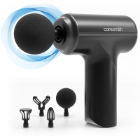 CARESMITH Charge Go Massage Gun | Body Massager for Pain Relief | Massage Gun for Back Leg & Full Body | 4 Specialized Heads For Full Body Pain Relief