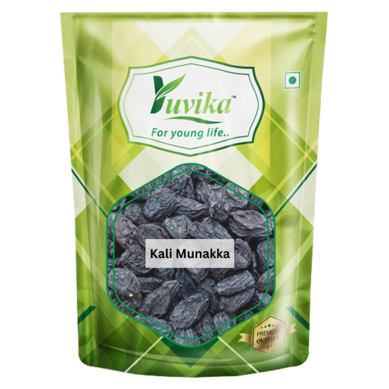 Yuvika Kali Drakh (seed Less) - Kali Munakka - Black Raisin 200 Grams