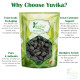 Yuvika Kali Drakh (seed Less) - Kali Munakka - Black Raisin 200 Grams