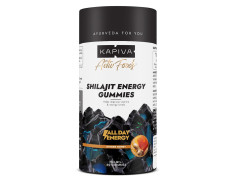 Kapiva Himalayan Shilajit/Shilajeet Gummies | 225mg Shilajit/Gummy | Ginger Honey Flavour | NABL-Certified Gummy | Boosts Energy Levels, Endurance & Stamina | No Added Sugar | Gelatin Free | 60 Gummies