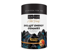 Kapiva Himalayan Shilajit Gummies | 225mg Shilajit/Gummy | Ginger Honey Flavour | NABL-Certified Gummy | Boosts Energy Levels, Endurance & Stamina | No Added Sugar | Gelatin Free | 30 Gummies