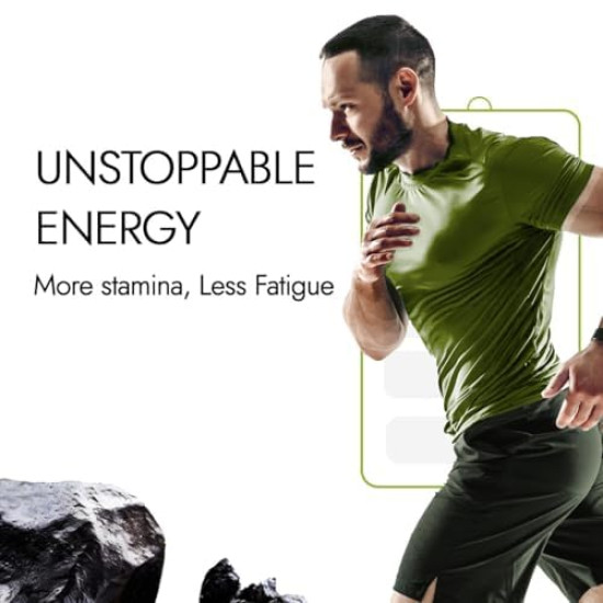 Kapiva Himalayan Shilajit Gummies | 225mg Shilajit/Gummy | Ginger Honey Flavour | NABL-Certified Gummy | Boosts Energy Levels, Endurance & Stamina | No Added Sugar | Gelatin Free | 30 Gummies