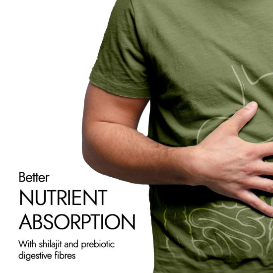 Kapiva Himalayan Shilajit Gummies | 225mg Shilajit/Gummy | Ginger Honey Flavour | NABL-Certified Gummy | Boosts Energy Levels, Endurance & Stamina | No Added Sugar | Gelatin Free | 30 Gummies