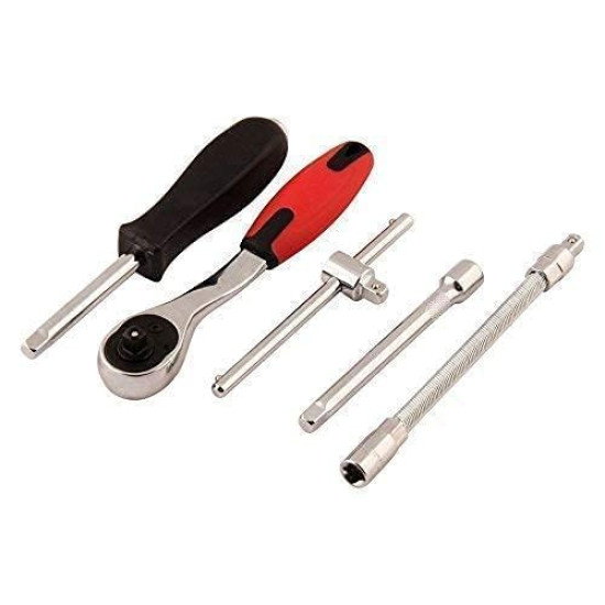 N8STORE Tool Kit Tool Kit for Home Use Tools Kit Spanner Set Socket Set Wrench Set Tools Set Hand Tools Bike Tool Kit Set Socket Wrench Set Spanner Set All Size Tool Kit Goti Pana Set - Box End