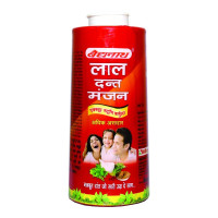 Baidyanath Asli Ayurved Lal Dant Manjan Powder - 200g | Ayurvedic Toothpowder, White Teeth & Oral Care| | Trusted Brand with 108 Years Legacy