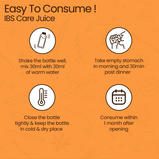 KRISHNA'S HERBAL & AYURVEDA IBS Care Juice For Digestive Health, Helps Manage Digestive Issues, No Artificial Colors or Flavors - 1000 Ml (Pack of 1) KRISHNA'S HERBAL & AYURVEDA IBS Care Juice For Digestive Health, Helps Manage Digestive Issues, No Artificial Colors or Flavors - 1000 Ml (Pack of 1)