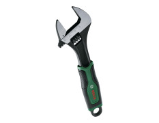 BOSCH 200mm Adjustable Wrench | Durable Carbon Steel with 30mm Jaw Opening & Ergonomic Non-Slip Handle