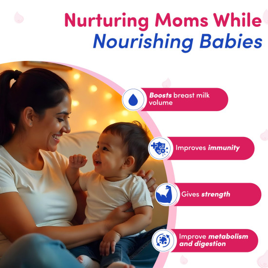 Galact Lactation Capsules – Breast Milk Booster & Lactation Supplement for Breastfeeding | Infused with Shatavari & 6 Natural Herbs | Increases Breast Milk Quantity | Pack of 60 Capsules