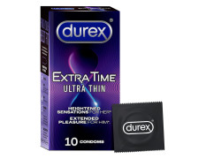 Durex Extra Time Ultra Thin Condom 10 Count