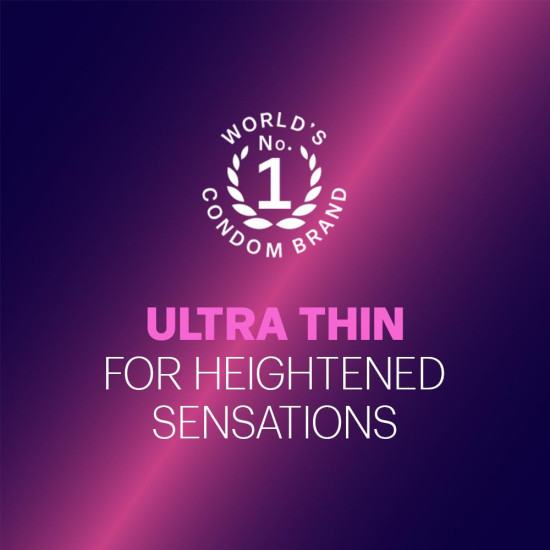 Durex Extra Time Ultra Thin Condom 10 Count