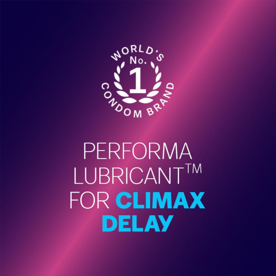 Durex Extra Time Ultra Thin Condom 10 Count