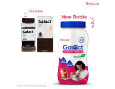 Galact Shatavari Supplement for Breastfeeding Moms | Lactation Granules with Shatavari & 6 Herbs| Boosts Breast Milk | Clinically Tested, Doctor Trusted | 28% More Milk in 72 Hrs | Chocolate, 600g | 30 days Pack