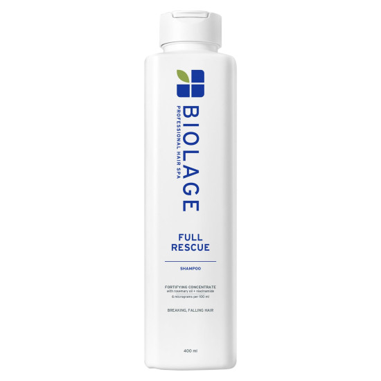 Biolage Full Rescue Anti-Breakage Shampoo, 74% less breakage & Reduces Hairfall, With Rosemary Oil and Niacinamide, Vegan & Cruelty-Free, for all hair types