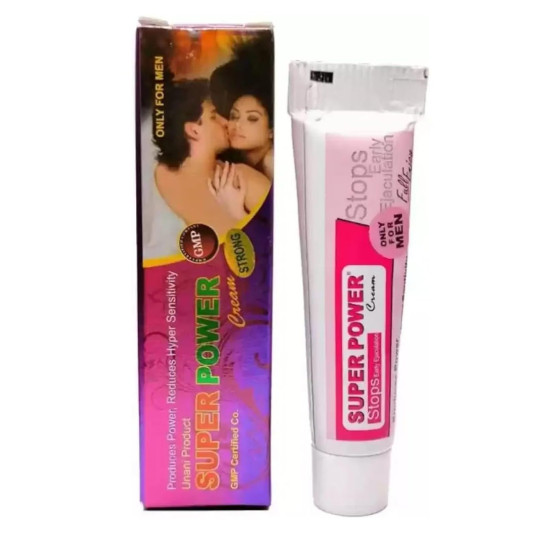 Shiarya Super Power Cream For Men Long Delay Timing Cream, 5 Gm Shiarya Super Power Cream For Men Long Delay Timing Cream, 5 Gm