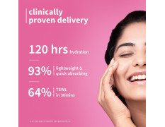 Plum 1% Hyaluronic Acid & Bulgarian Rose ​Dew-It-Light Gel Moisturizer Cream​ 50g | 120 hrs Multi-Layer Hydration | Retains Moisture | Light, Oil-Free, Non-Greasy | Face Moisturiser for Women & Men | For All Skin Types |