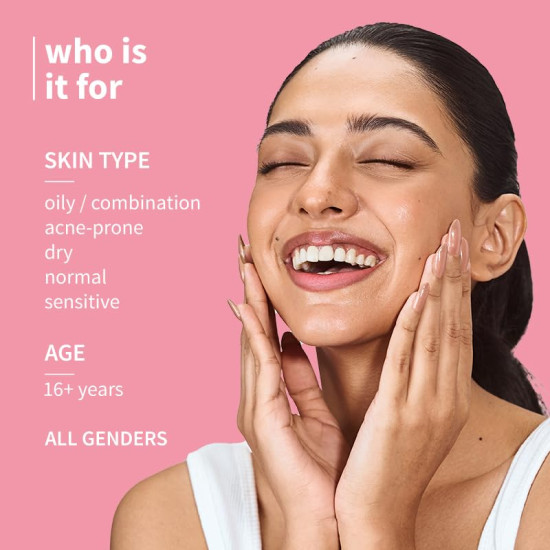 Plum 1% Hyaluronic Acid & Bulgarian Rose ​Dew-It-Light Gel Moisturizer Cream​ 50g | 120 hrs Multi-Layer Hydration | Retains Moisture | Light, Oil-Free, Non-Greasy | Face Moisturiser for Women & Men | For All Skin Types |