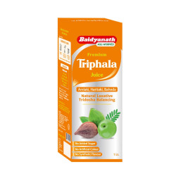 Baidyanath Premium Triphala Juice - 1L | 100% Ayurvedic Formula | Supports Gut Health & Digestion | Helps with Constipation & Digestive Comfort