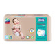 Chicco Comfy-Pro Pant Style Baby Diapers | Anti-bacterial benefits | Ultra Soft & 12hrs protection | Wetness indicator & Disposing Tapes - Small, 36 Count, 4-8 Kg