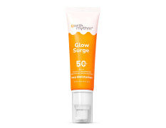 Earth Rhythm Glow Surge Face Moisturizer with SPF 50 PA++++ Infused with Niacinamide, Vitamin - C for Intense Hydration, For all skin types - 50ml