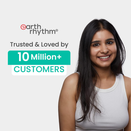 Earth Rhythm Cream Aqua Surge Face Moisturizer With Spf 60 Pa++++ Infused With Hyaluronic Acid For Intense Hydration And Moisture Locking Upto 48 Hours, For Dry Skin - 50Ml