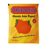 Chirania Khatta & Meetha Aam Papad - Sweet & Tangy Mango Treat | 20 Sachets Per Pack (240g) | 90s Nostalgic Candy | Made with Real Mango Pulp | Kid-Friendly Snack | Traditional Indian Digestive Sweet