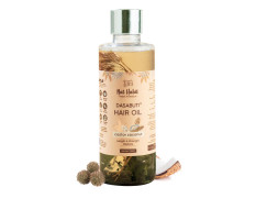 Nat Habit Castor Coconut Dasabuti Hair Oil for Length & Strenghting, Hair Cuticle & Retain Moisture, 100ml
