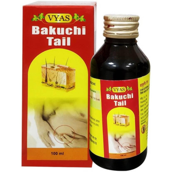 Vyas Bakuchi Tail Effective in Different Skin Diseases and Eczema (100 ml)