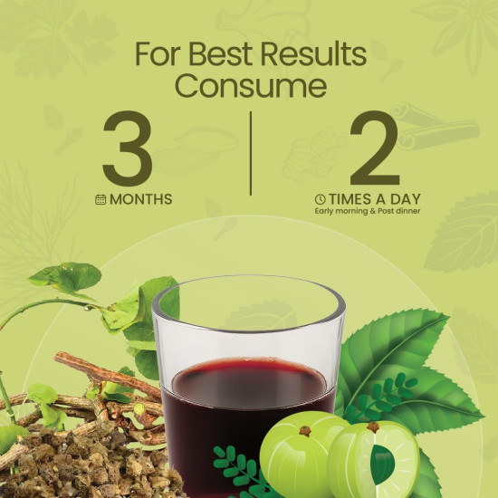 KRISHNA'S HERBAL & AYURVEDA Prostirid Juice, Enriched With 9 Other Herbs, No Artificial Colors or Flavors, 1000 Ml - (Pack of 1)