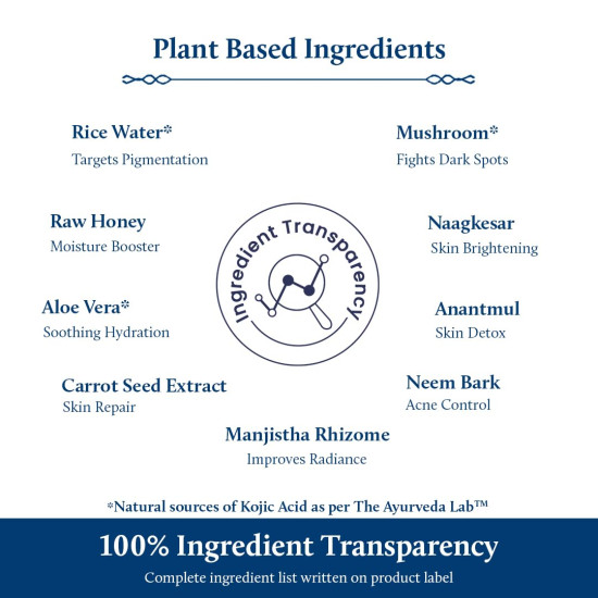 Blue Nectar 2% Kojic Acid Face Wash for Pigmentation | Gentle Cleanser for Face for Oily, Dry & Sensitive Skin | Natural Face Wash for Women & Men (11 Herbs, 200ml) Blue Nectar 2% Kojic Acid Face Wash for Pigmentation | Gentle Cleanser for Face for Oily, Dry & Sensitive Skin | Natural Face Wash for Women & Men (11 Herbs, 200ml)