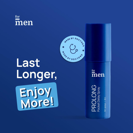 ForMen Prolong Topical Spray for Men (8 ml) | Easy-to-Use & Carry | Pocket Size | Body Safe Spray (PACK OF 1)